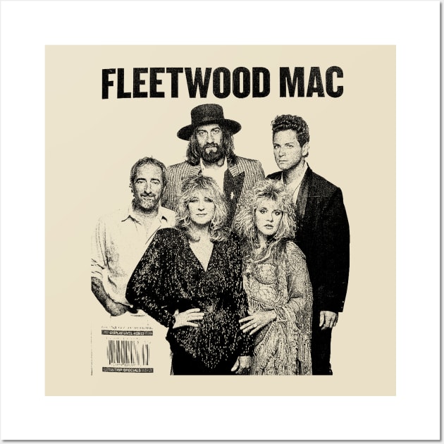 Fleetwood Mac Pencil art Wall Art by 2010artpage